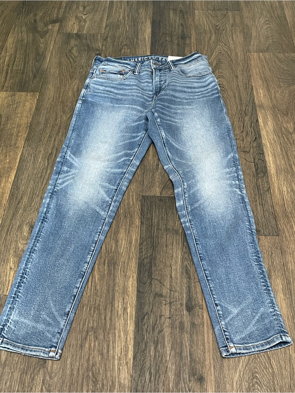 American Eagle Outfitters Light Blue Denim Airflex+ Jeans